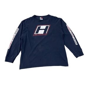 Vintage Tommy Jeans Long Sleeved Tee - 2090316